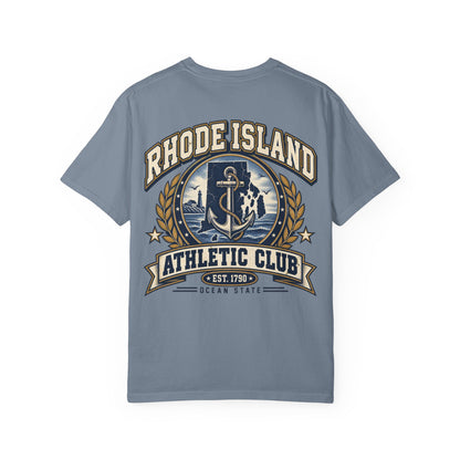Rhode Island Athletic Club Unisex Comfort Color 1717 Streetwear Graphic Tee