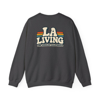LA Living Los Angeles Unisex Crewneck Sweatshirt Graphic