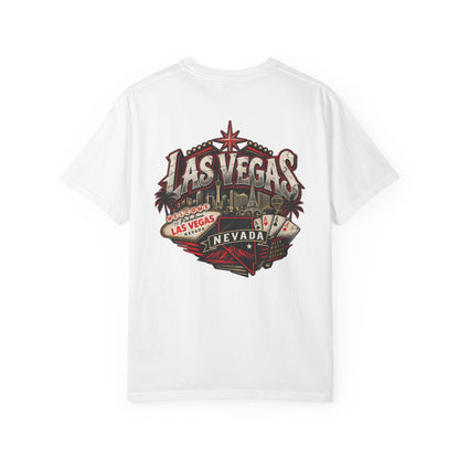 Las Vegas Nevada Unisex Comfort Color 1717 Streetwear Graphic Tee