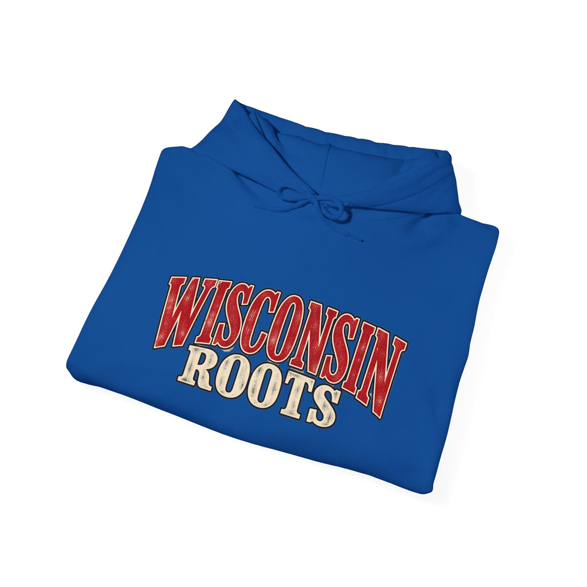 Wisconsin Roots Unisex Hoodie State Name Graphic