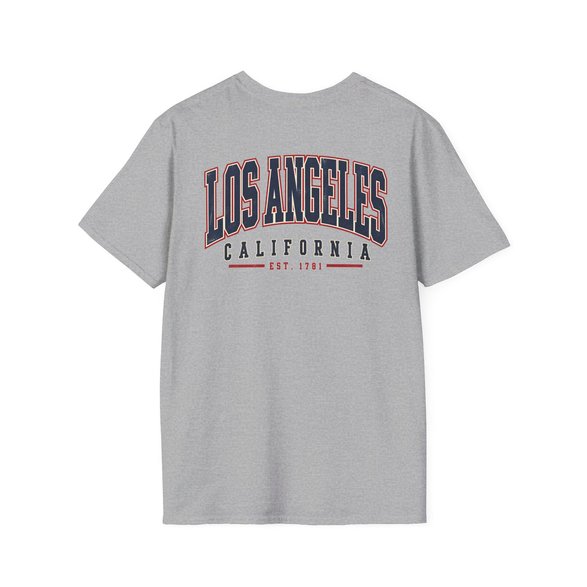 Los Angeles Varsity  Est. 1781 Unisex Softstyle Graphic Tee