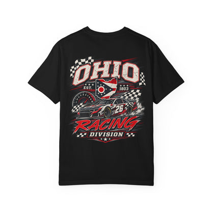 Ohio Racing Division Unisex Comfort Color 1717 Streetwear Graphic Tee