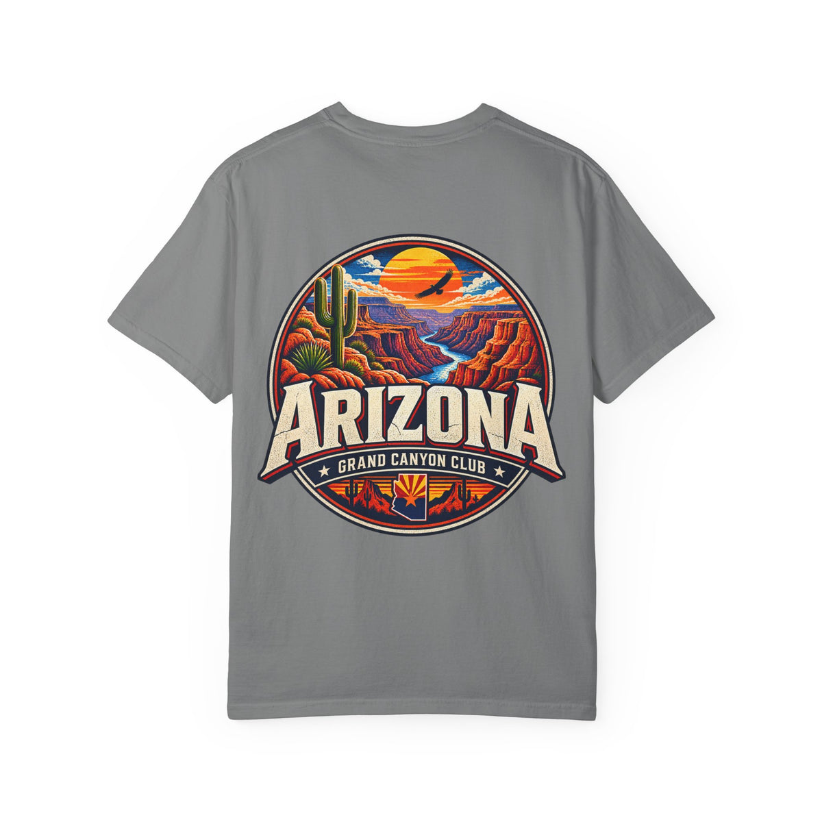 Arizona Grand Canyon Club  Unisex Comfort Color 1717 Streetwear Graphic Tee