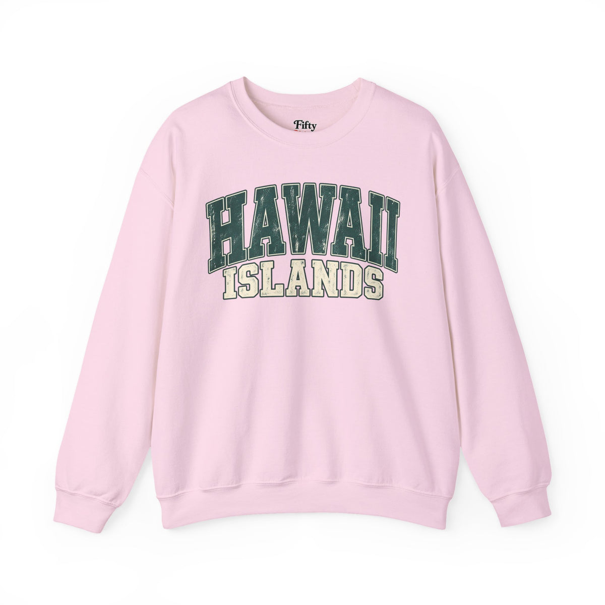 Hawaii Islands Unisex Crewneck Sweatshirt State Name Graphic