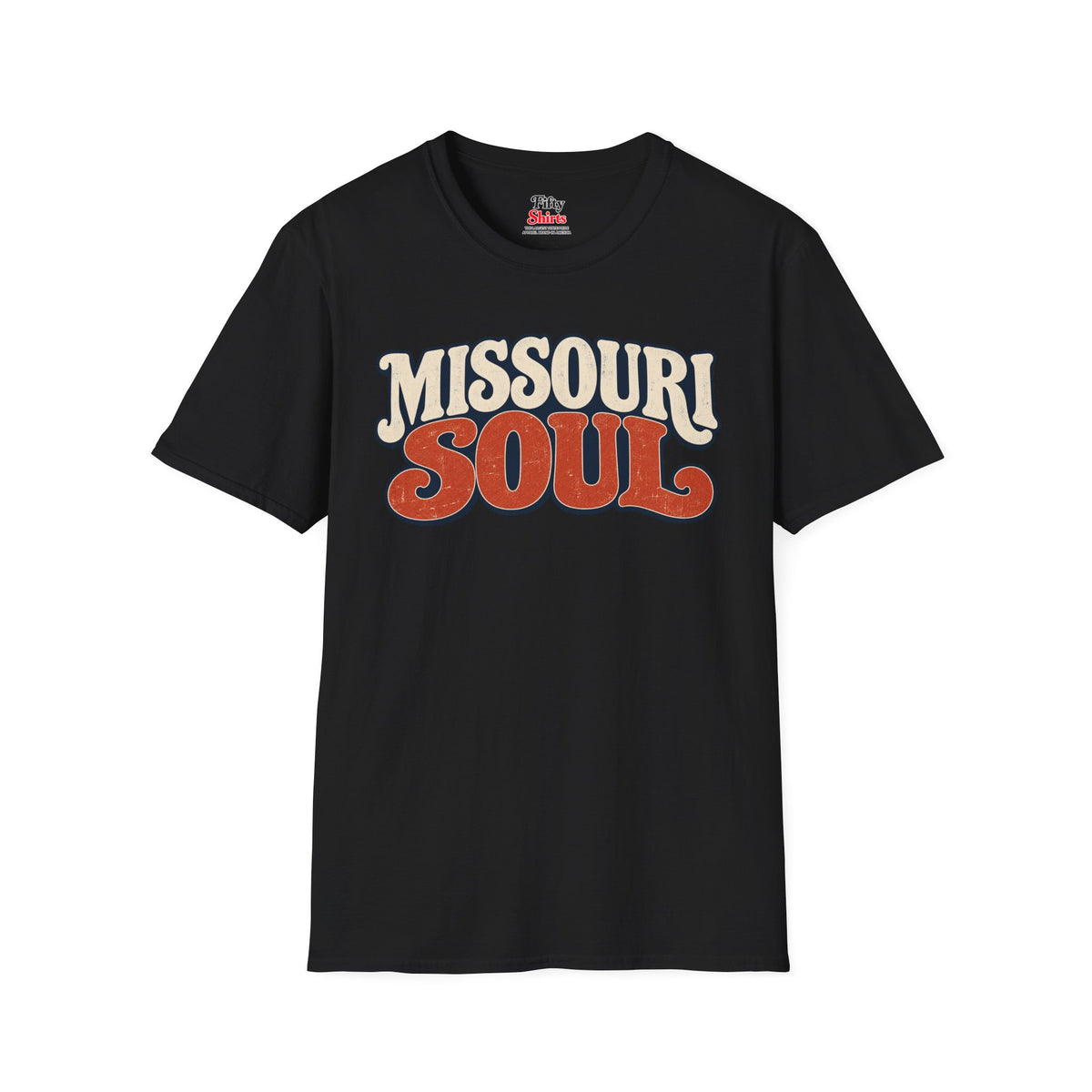 Missouri Soul Unisex Softstyle T Shirt State Name Graphic Tee