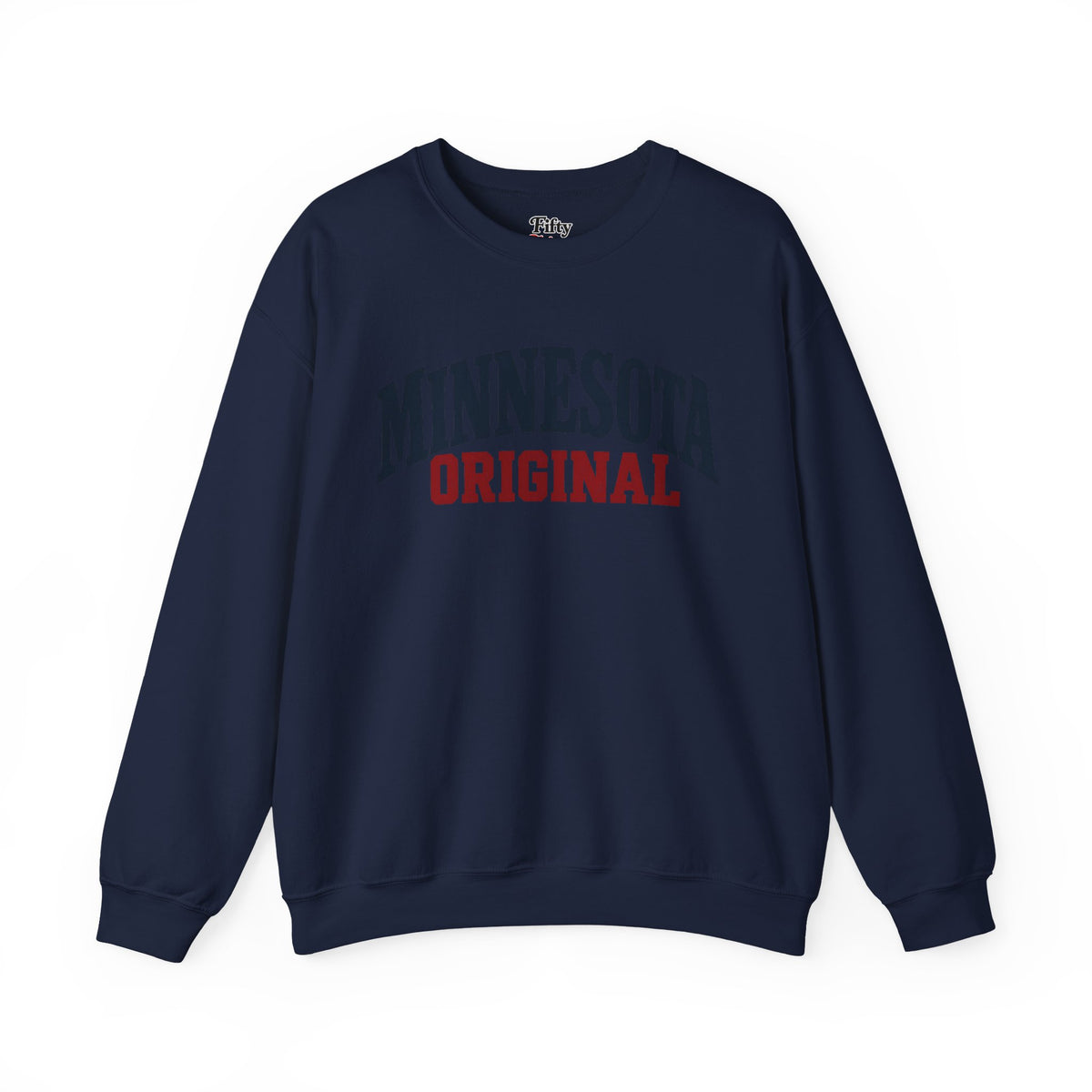 Minnesota Original Unisex Crewneck Sweatshirt State Name Graphic
