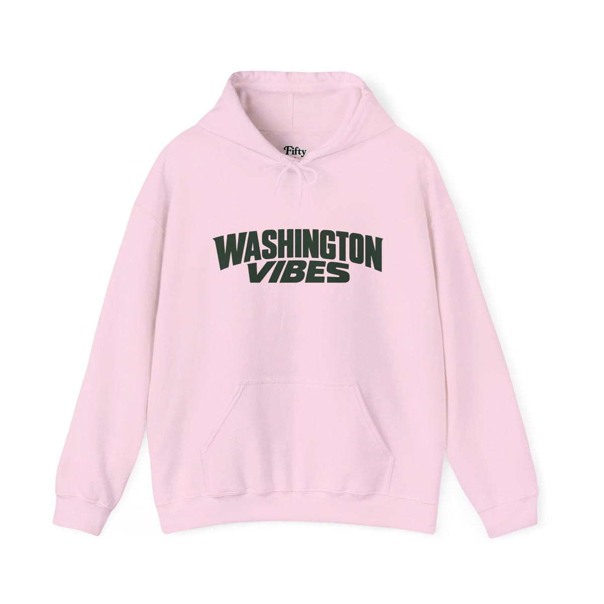 Washington Vibes Unisex Hoodie State Name Graphic