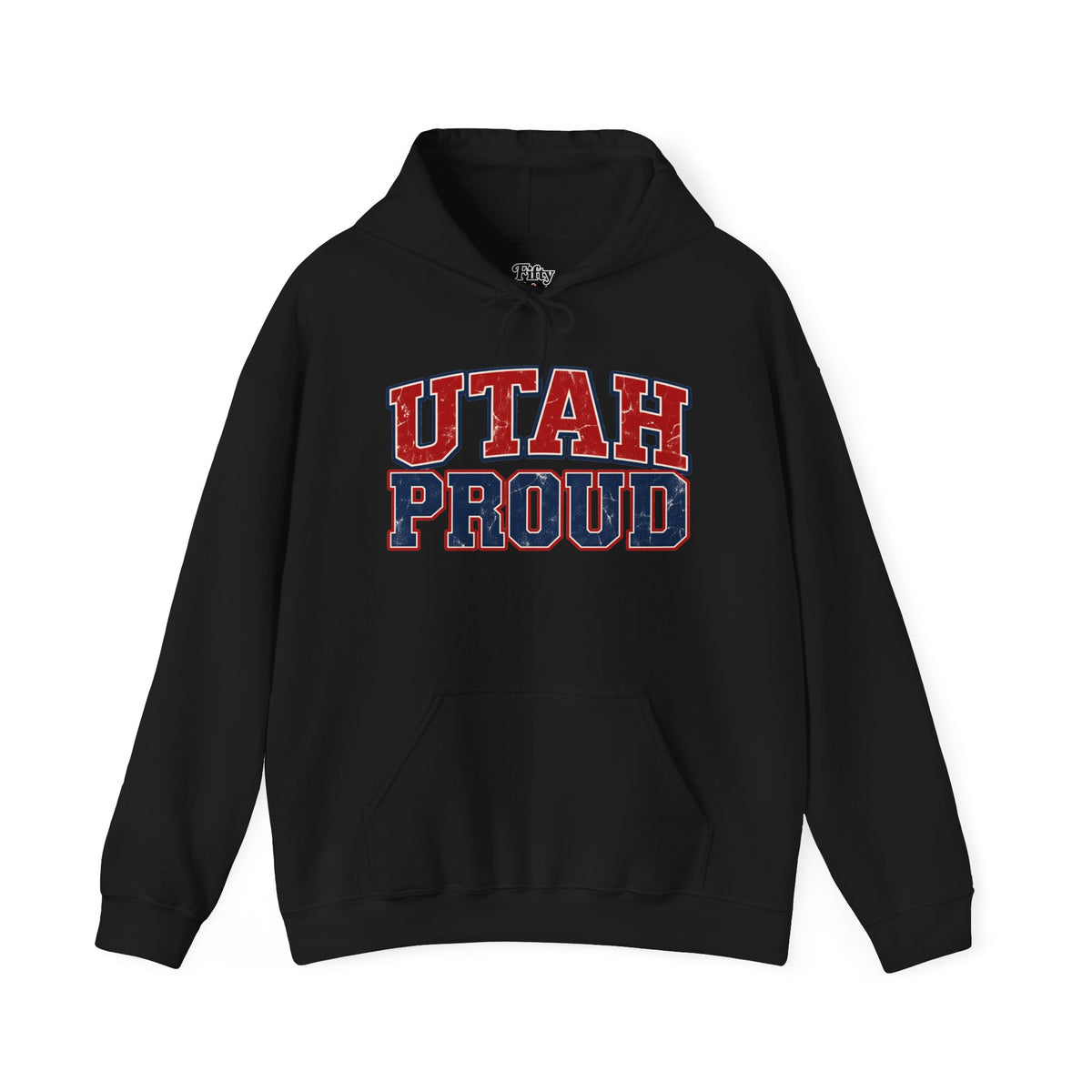 Utah Proud Unisex Hoodie State Name Graphic
