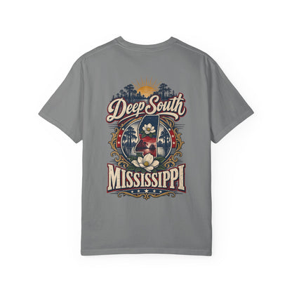 Deep South Mississippi Unisex Comfort Color 1717 Streetwear Graphic Tee