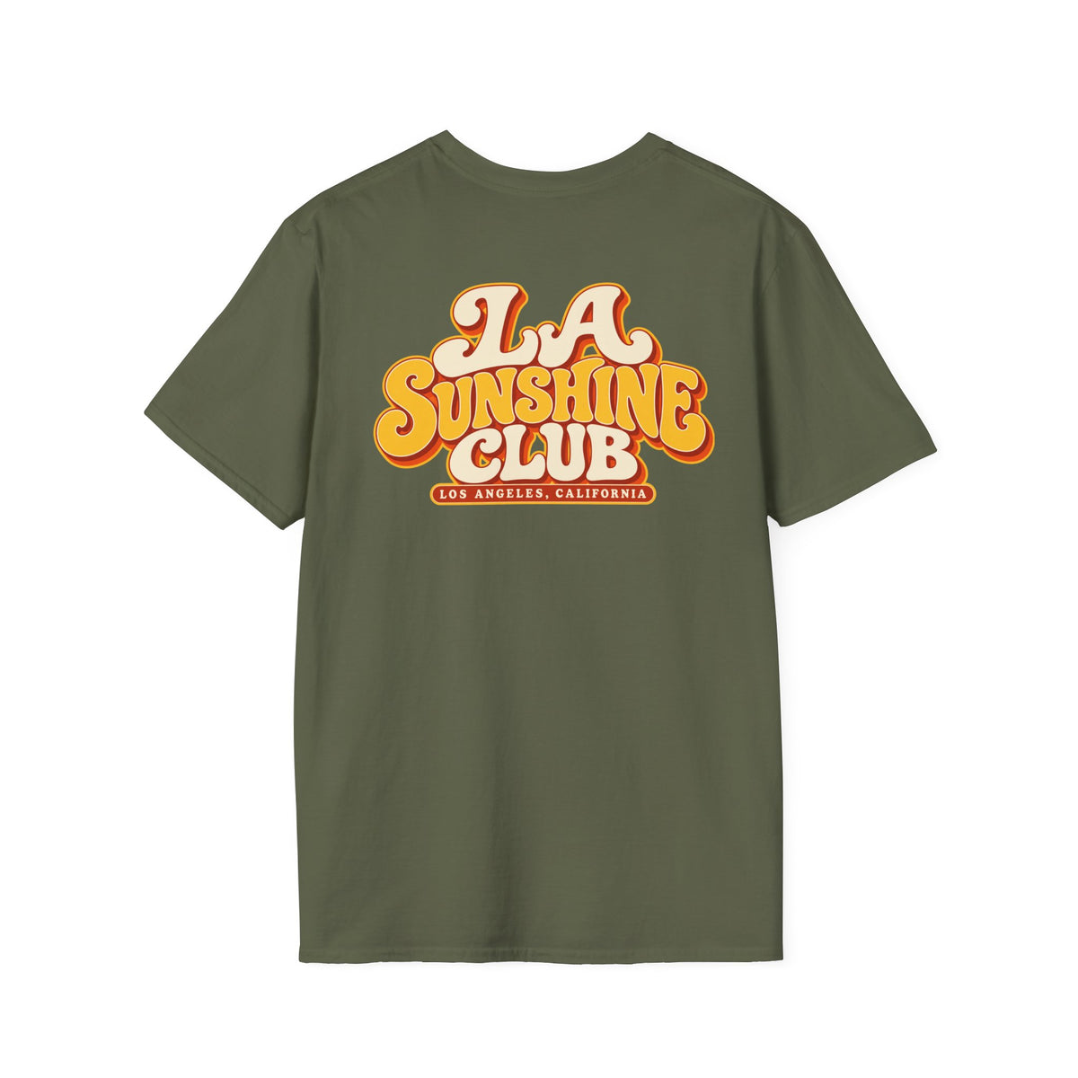 LA Sunshine Club Los Angeles Unisex Softstyle Graphic Tee
