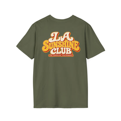 LA Sunshine Club Los Angeles Unisex Softstyle Graphic Tee