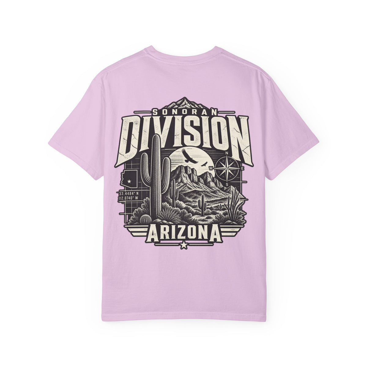 Arizona Sonoran Division  Unisex Comfort Color 1717 Streetwear Graphic Tee