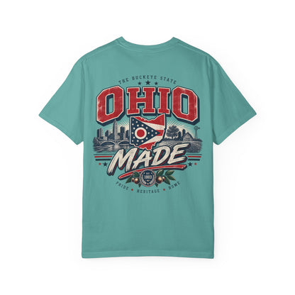 Ohio Made Unisex Comfort Color 1717 Streetwear Graphic Tee