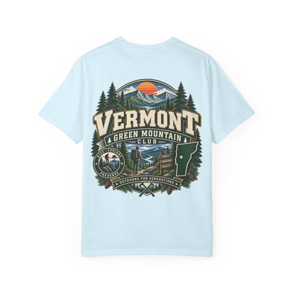 Vermont Green Mountain Club Unisex Comfort Color 1717 Streetwear Graphic Tee