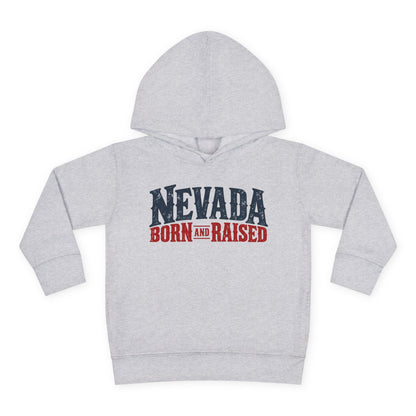 Nevada Born and Raised Classic Ranchwear Unisex Toddler Pullover Fleece Hoodie