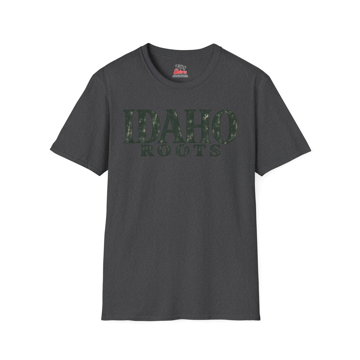 Idaho Roots Unisex Softstyle T Shirt State Name Graphic Tee