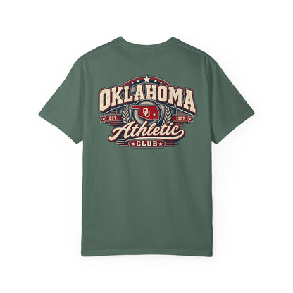 Oklahoma Athletic Club Unisex Comfort Color 1717 Streetwear Graphic Tee