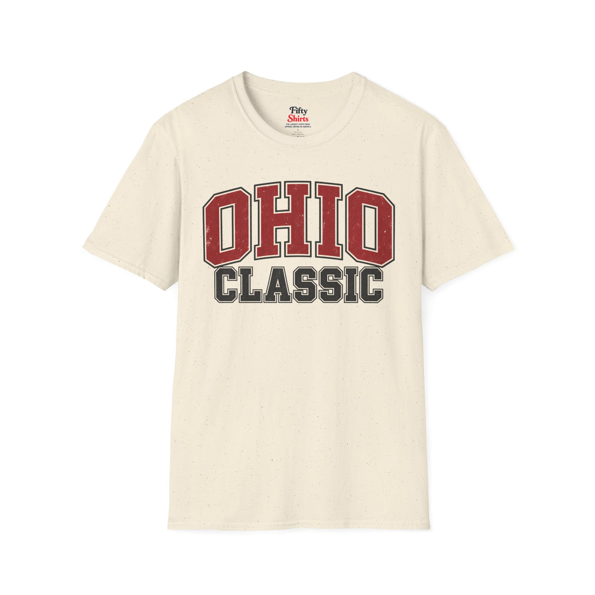 Ohio Classic Unisex Softstyle T Shirt State Name Graphic Tee
