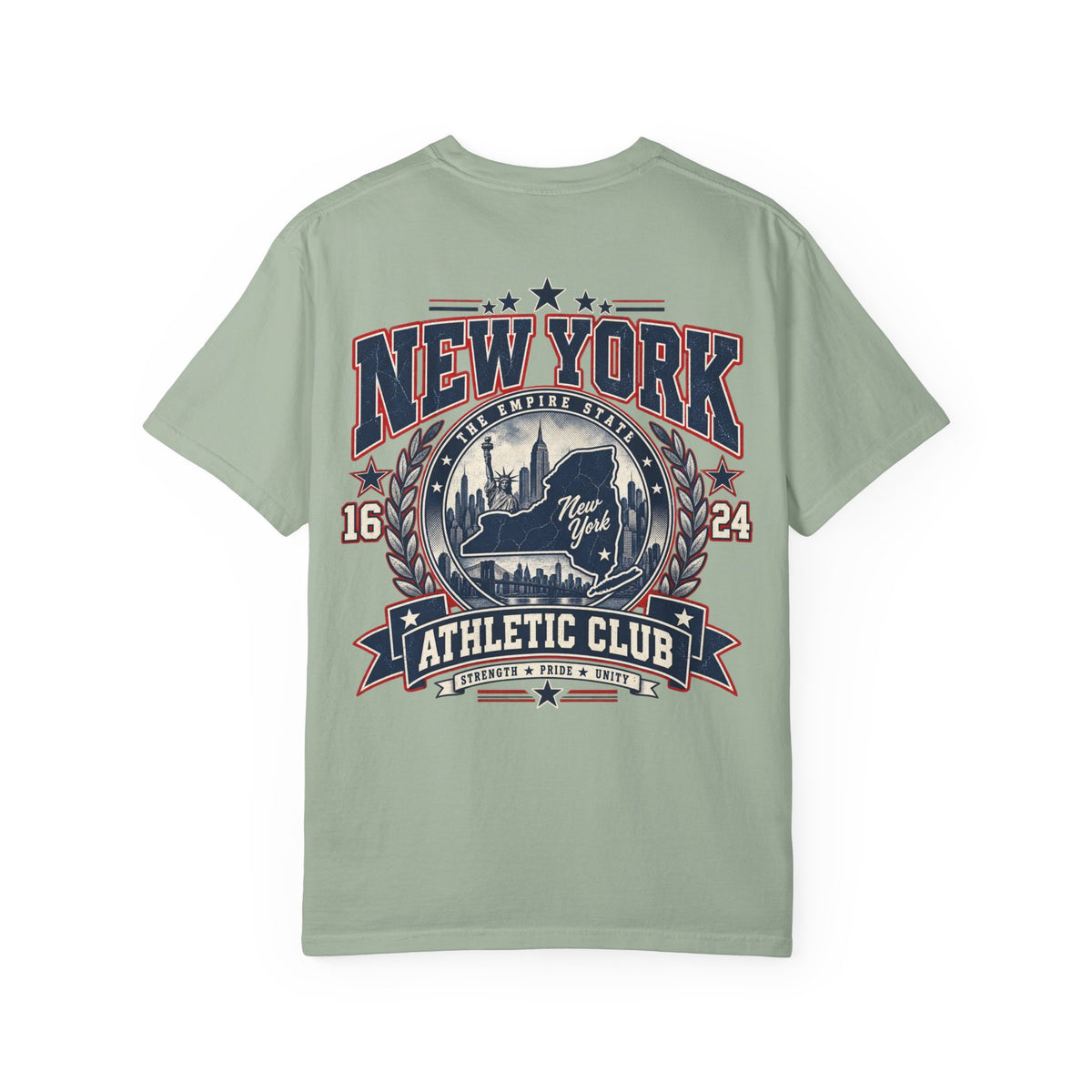 New York Athletic Club Unisex Comfort Color 1717 Streetwear Graphic Tee