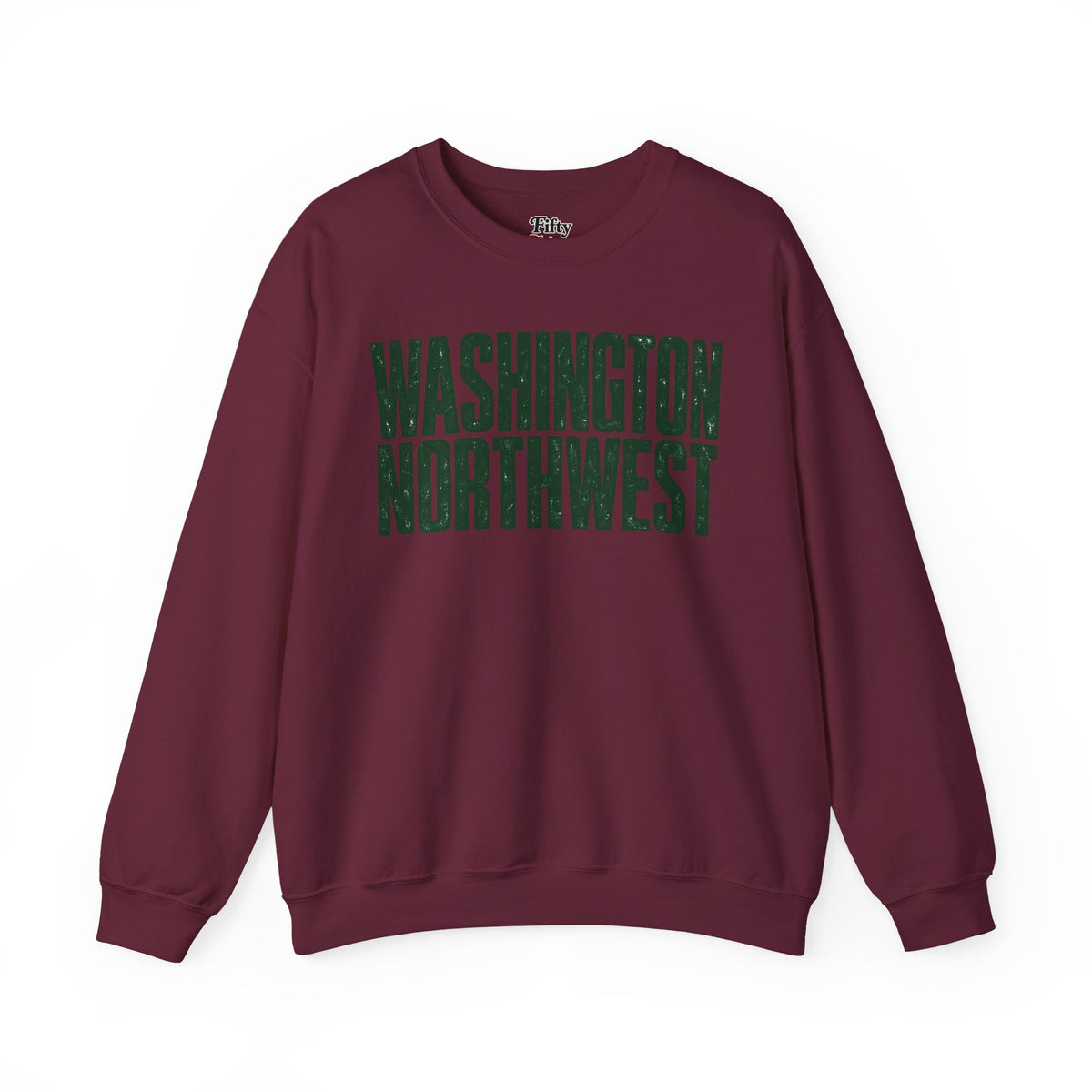 Washington Northwest Unisex Crewneck Sweatshirt State Name Graphic