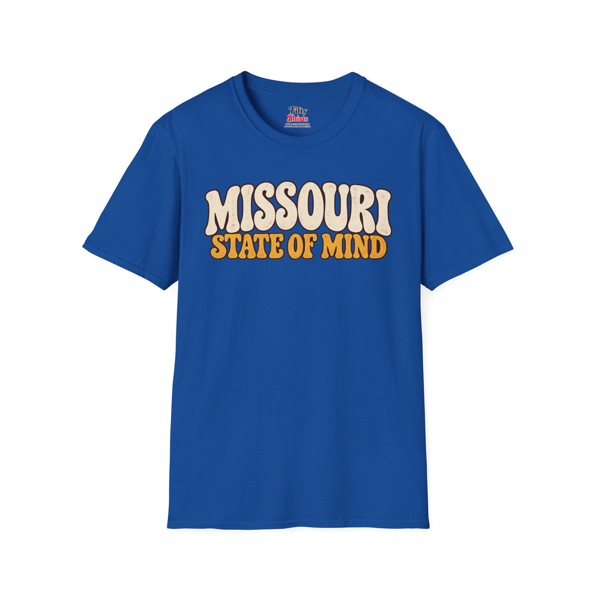 Missouri State of Mind Unisex Softstyle T Shirt State Name Graphic Tee