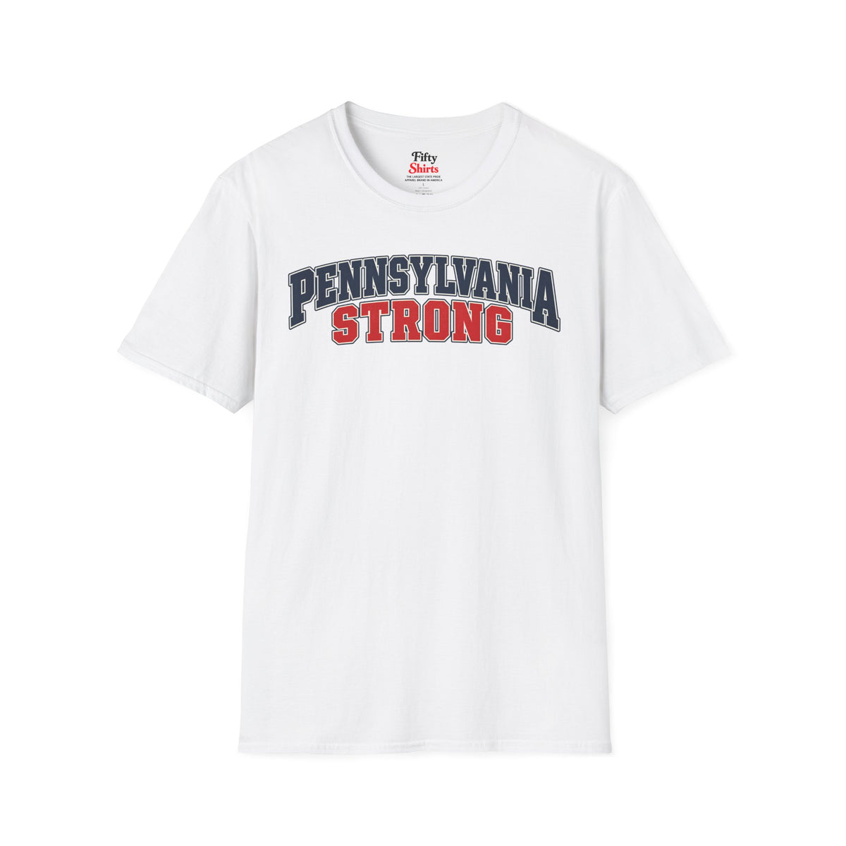 Pennsylvania Strong Unisex Softstyle T Shirt State Name Graphic Tee