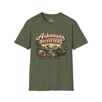 Arkansas Outfitters Unisex Softstyle T Shirt State Pride Graphic Tee Collections FS03