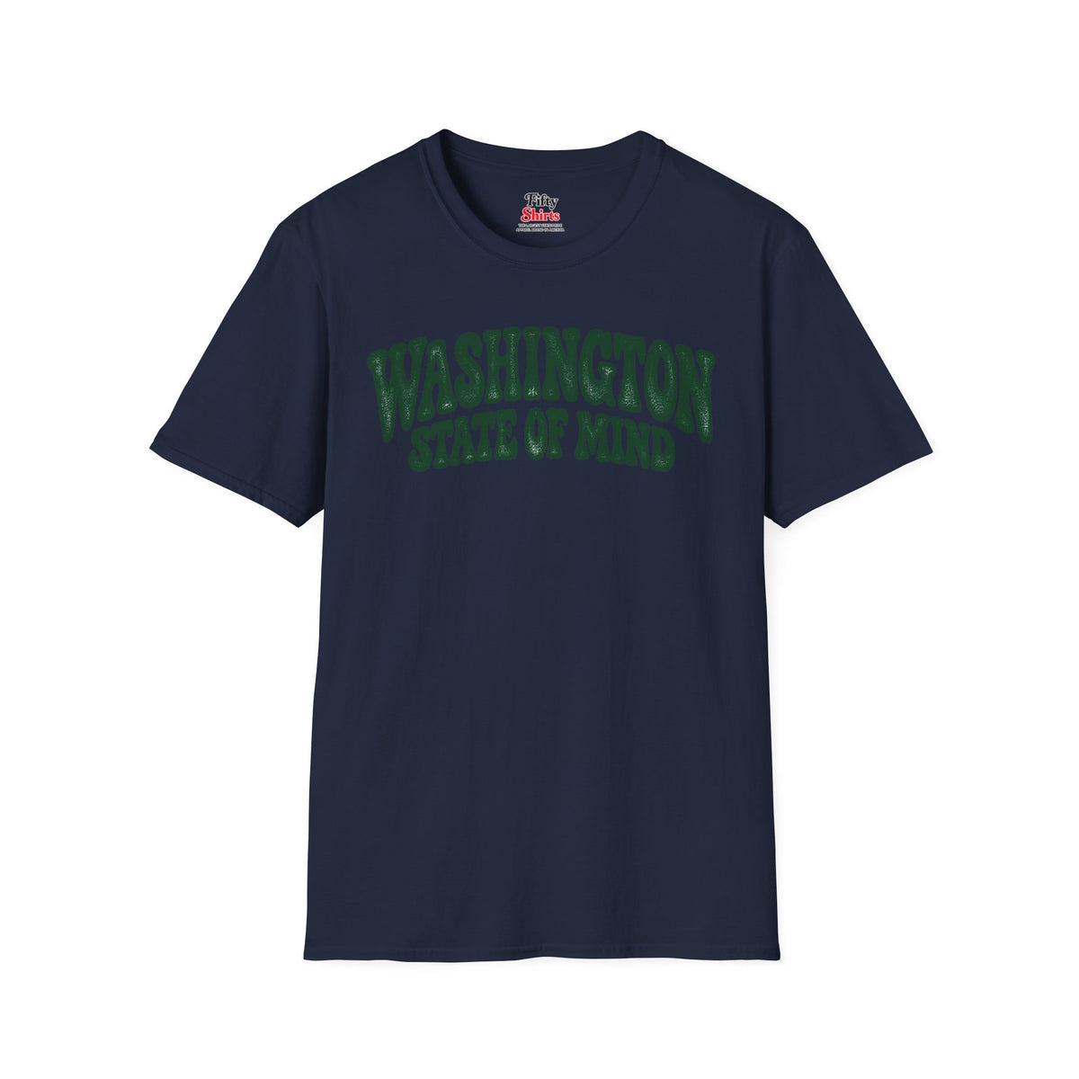 Washington State of Mind Unisex Softstyle T Shirt State Name Graphic Tee