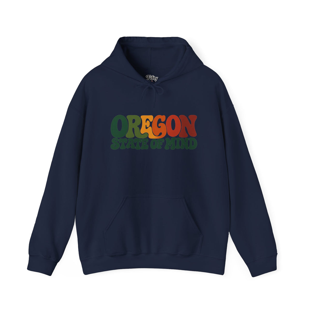 Oregon State of Mind Unisex Hoodie State Name Graphic