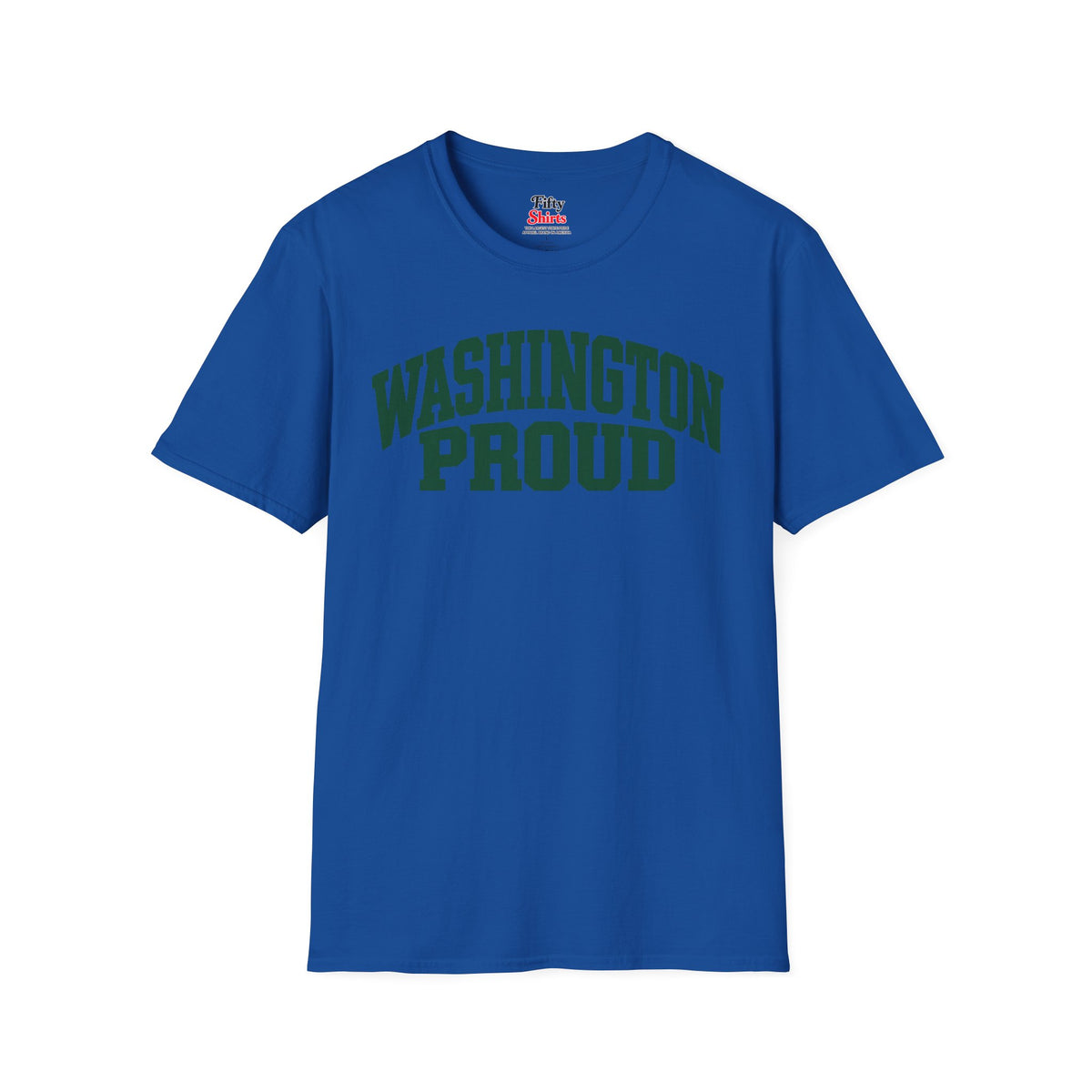Washington Proud Unisex Softstyle T Shirt State Name Graphic Tee