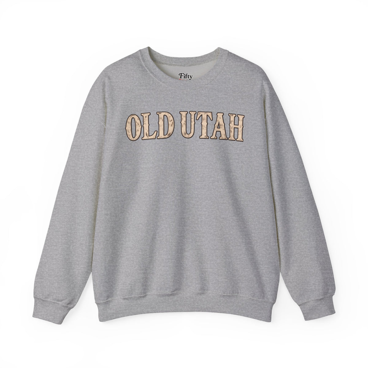 Old Utah Unisex Crewneck Sweatshirt State Name Graphic