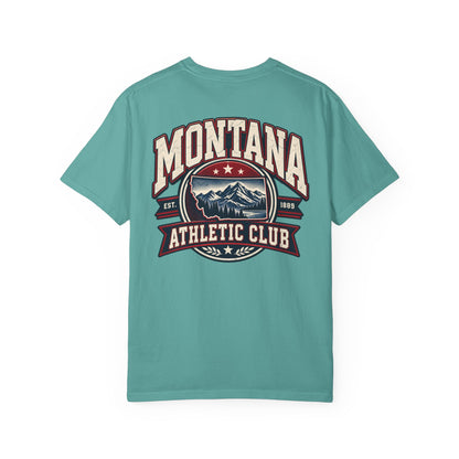 Montana Athletic Club Unisex Comfort Color 1717 Streetwear Graphic Tee