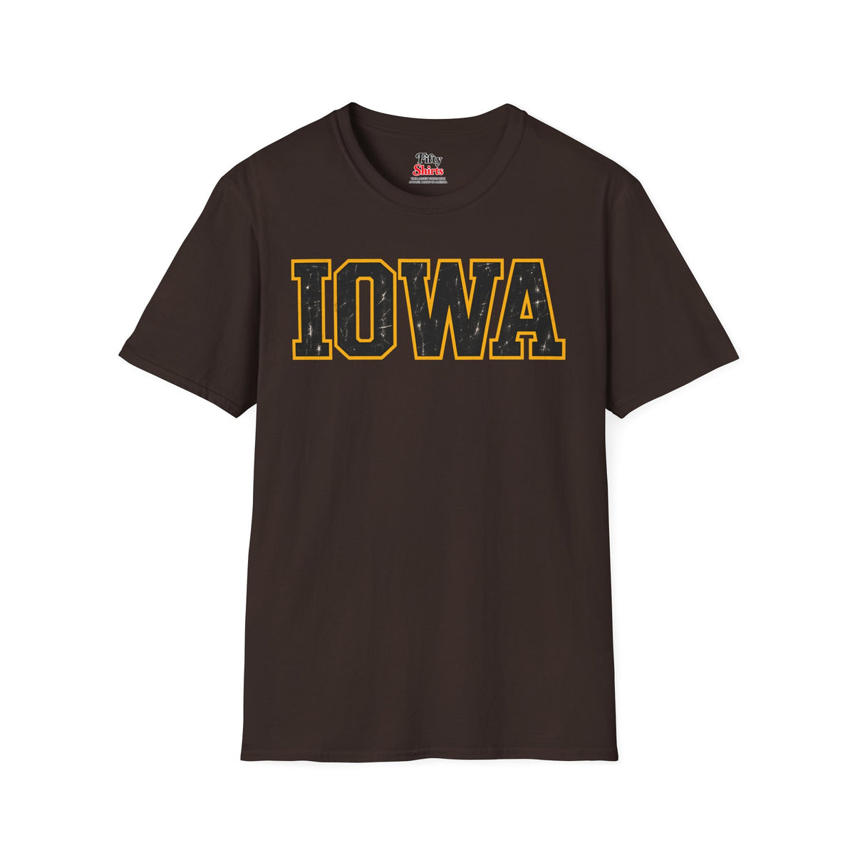 Iowa Unisex Softstyle T Shirt State Name Graphic Tee