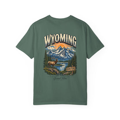 Grand Teton Wyoming Unisex Comfort Color 1717 Streetwear Graphic Tee