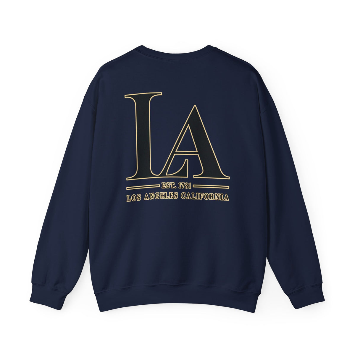 LA Los Angeles Est. 1781 Unisex Crewneck Sweatshirt Graphic