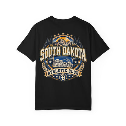 South Dakota Athletic Club Unisex Comfort Color 1717 Streetwear Graphic Tee