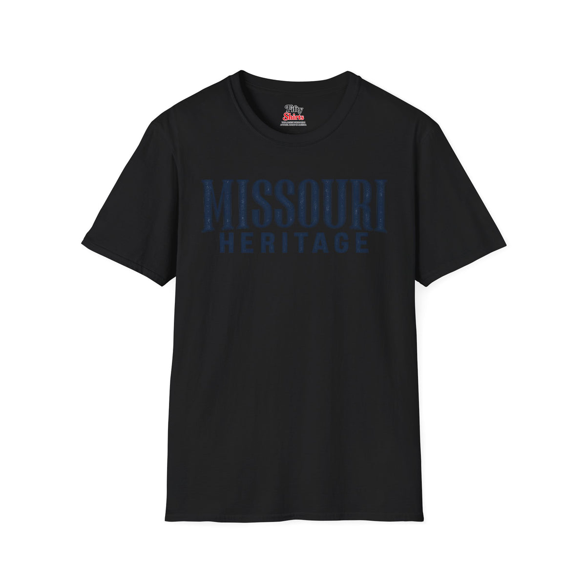 Missouri Heritage Unisex Softstyle T Shirt State Name Graphic Tee