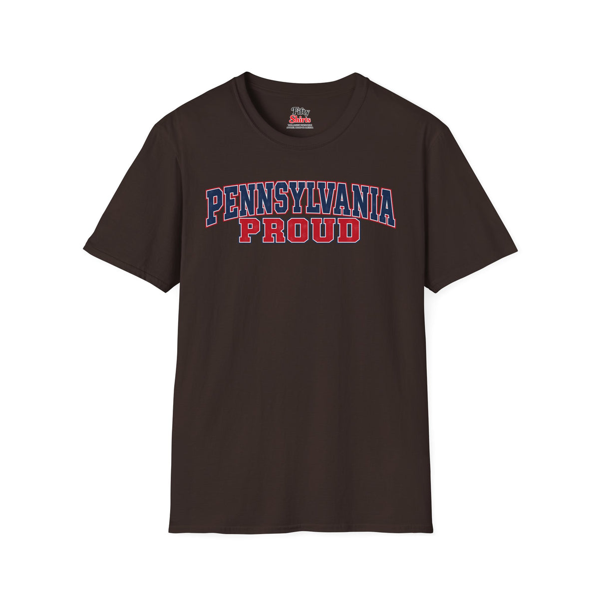 Pennsylvania Proud Unisex Softstyle T Shirt State Name Graphic Tee