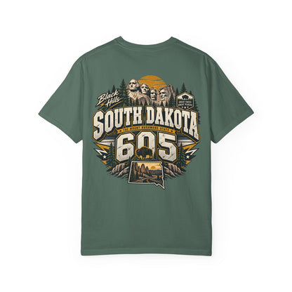 South Dakota 605 Unisex Comfort Color 1717 Streetwear Graphic Tee