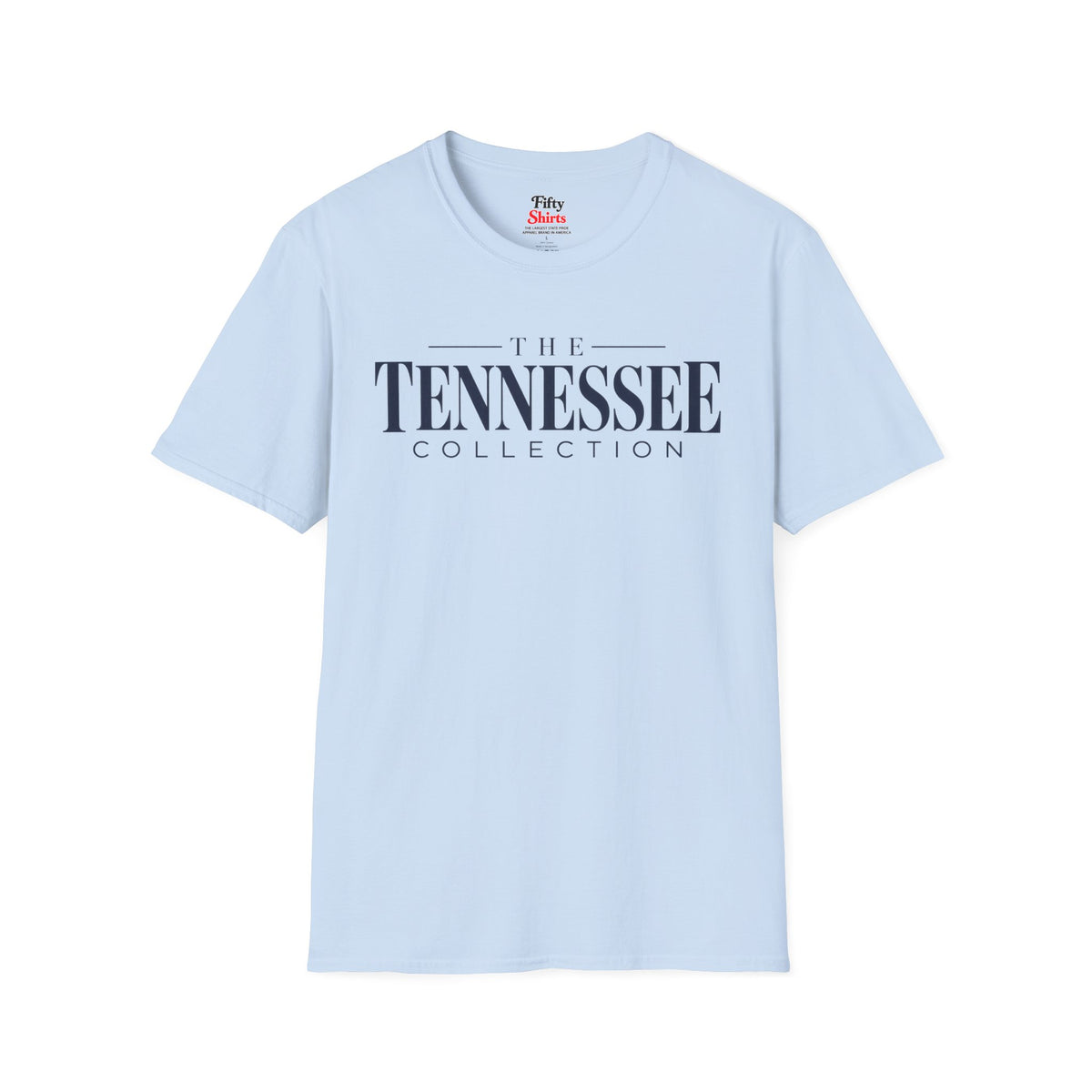 The Tennessee Collection Unisex Softstyle T Shirt State Name Graphic Tee