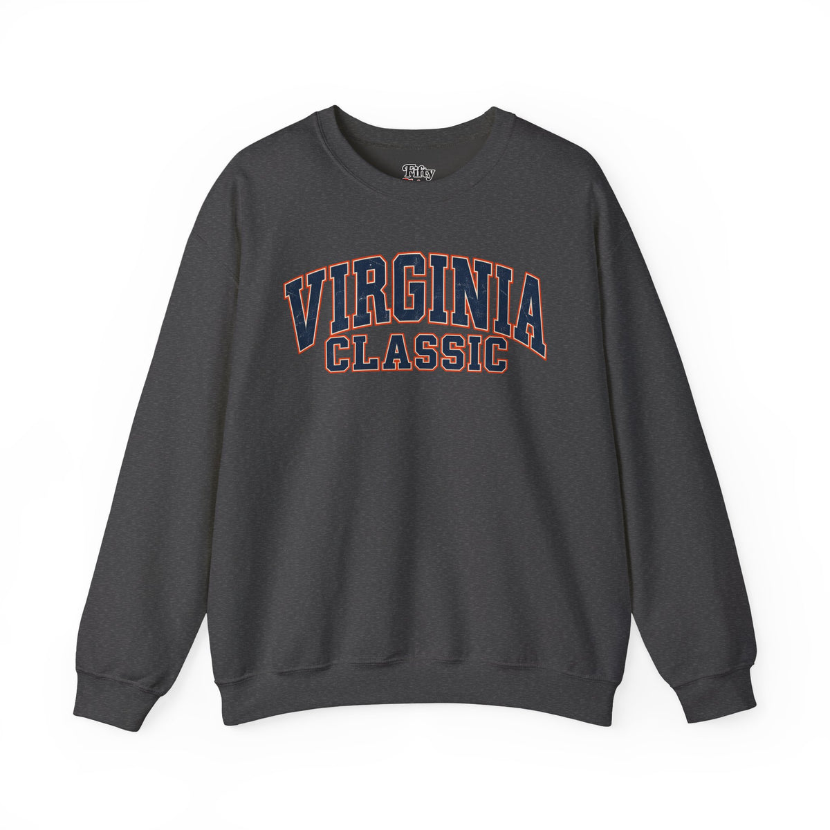 Virginia Classic Unisex Crewneck Sweatshirt State Name Graphic