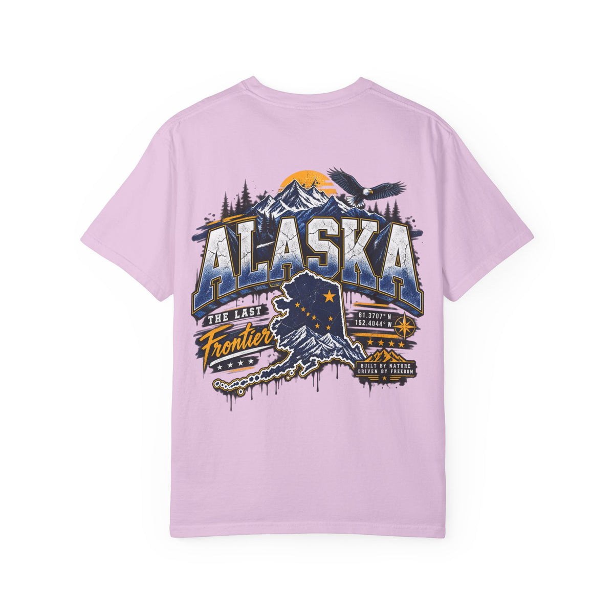 Alaska Street Legacy  Unisex Comfort Color 1717 Streetwear Graphic Tee