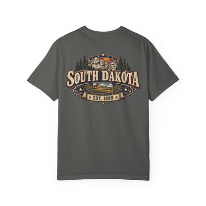 South Dakota Established 1889 Unisex Comfort Color 1717 Streetwear Graphic Tee