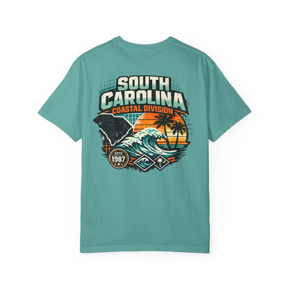 South Carolina Coastal Division Unisex Comfort Color 1717 Streetwear Graphic Tee