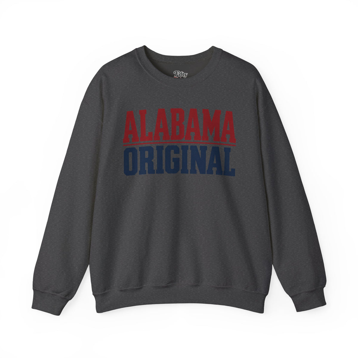 Alabama Original Unisex Crewneck Sweatshirt State Name Graphic