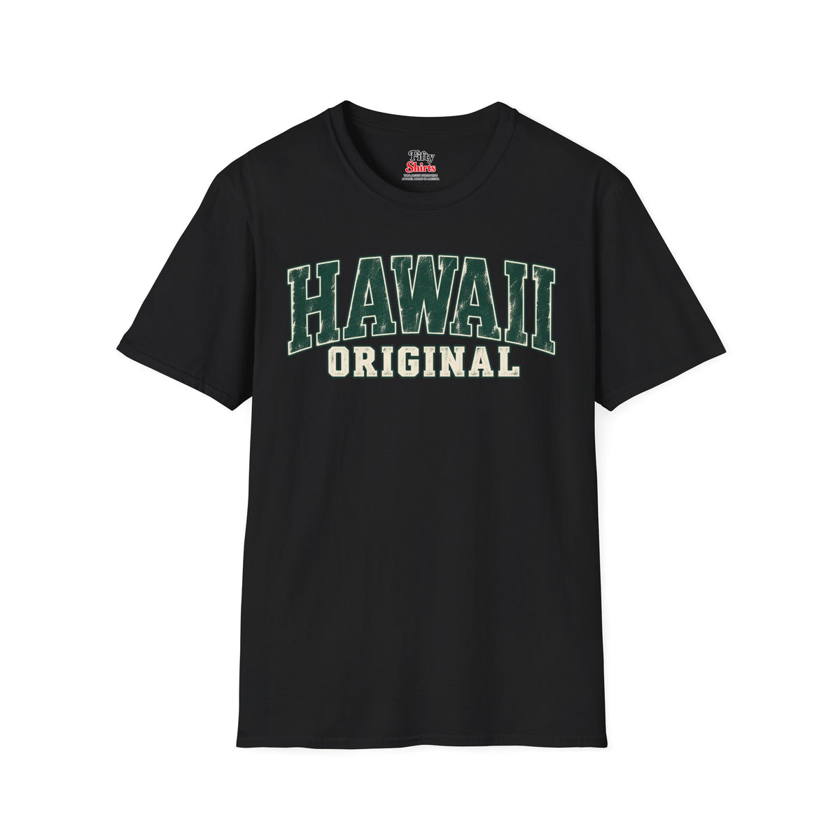 Hawaii Original Unisex Softstyle T Shirt State Name Graphic Tee