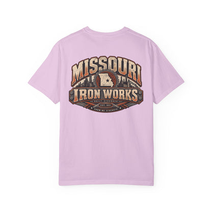 Missouri Iron Works Unisex Comfort Color 1717 Streetwear Graphic Tee