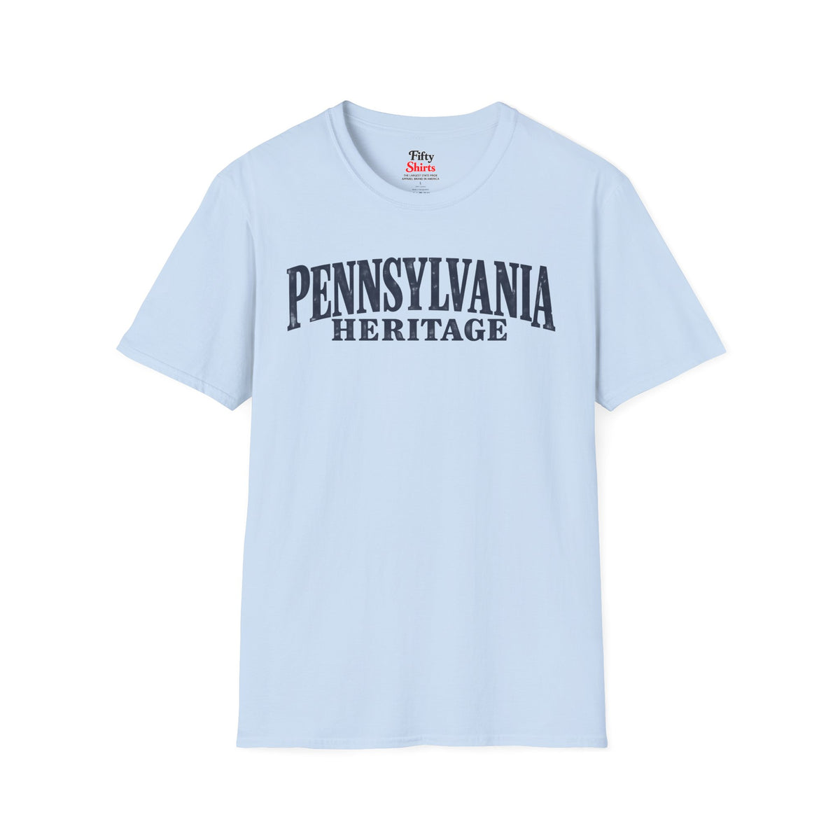 Pennsylvania Heritage Unisex Softstyle T Shirt State Name Graphic Tee