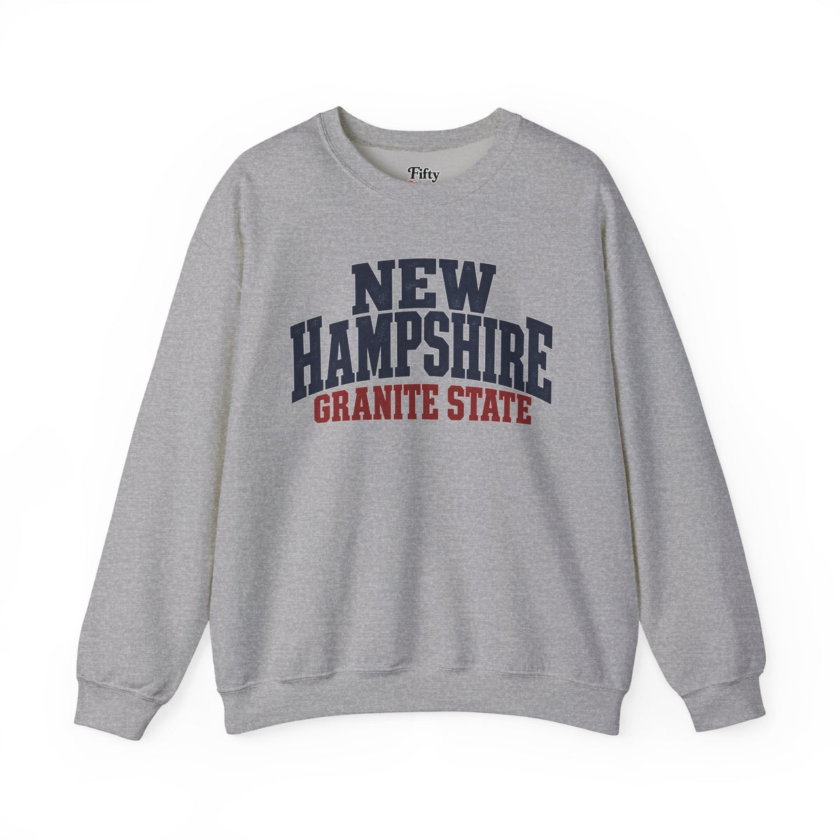 New Hampshire Granite State Unisex Crewneck Sweatshirt State Name Graphic