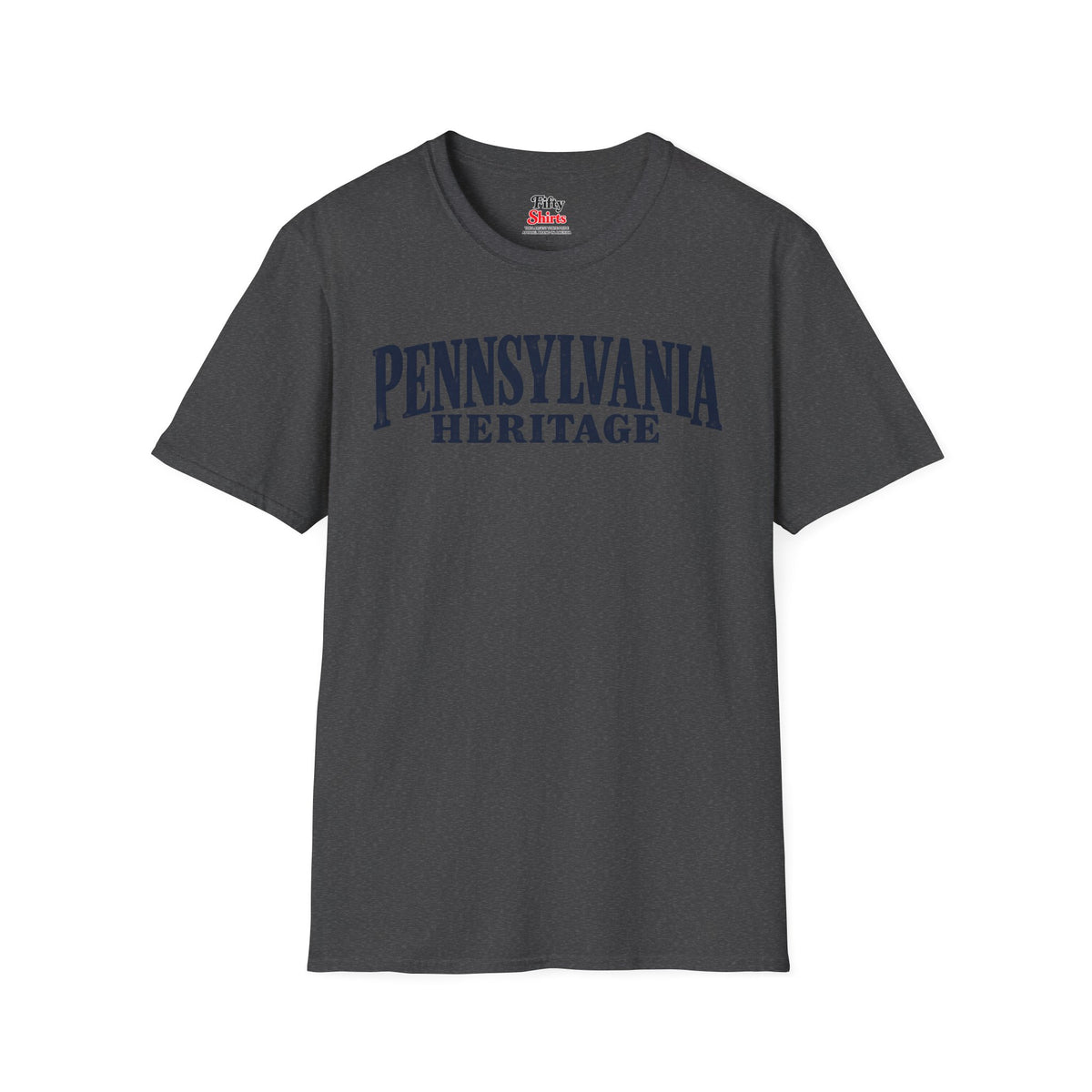 Pennsylvania Heritage Unisex Softstyle T Shirt State Name Graphic Tee